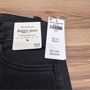 Abercrombie Kids Dark Baggy Jeans